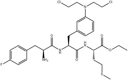氨莫司汀 结构式