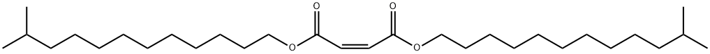 bis(11-methyldodecyl) maleate 结构式