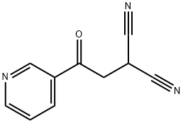 2-(2-OXO-2-(PYRIDIN-3-YL)ETHYL)MALONONITRILE 结构式