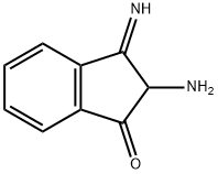 1H-Inden-1-one,  2-amino-2,3-dihydro-3-imino- 结构式