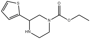 Ethyl 3-(2-thienyl)piperazine-1-carboxylate