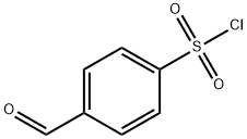 4-甲酰基苯磺酰氯 结构式