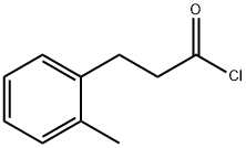 Benzenepropanoyl chloride, 2-Methyl- 结构式