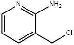 2-氨基-3-氯甲基吡啶 结构式