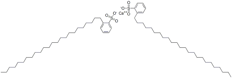 二(二十四烷基苯磺酸)钙 结构式