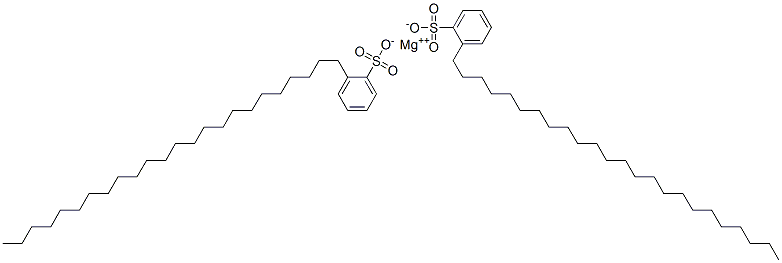 magnesium bis(tetracosylbenzenesulphonate) 结构式