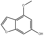 6-Benzofuranol,  4-methoxy- 结构式