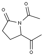 2-Pyrrolidinone, 1,5-diacetyl- (9CI) 结构式