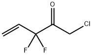 4-Penten-2-one,  1-chloro-3,3-difluoro- 结构式