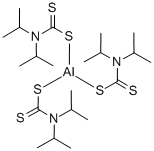 ALUMINUM DIISOPROPYLDITHIOCARBAMATE 结构式