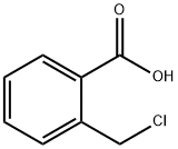 2-(氯甲基)苯甲酸 结构式
