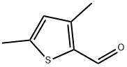 3,5-dimethylthiophene-2-carbaldehyde 结构式