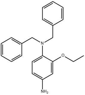 4-dibenzylamino-3-ethoxyaniline 结构式