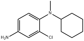 3-chloro-4-(N-cyclohexyl-N-methylamino)aniline 结构式