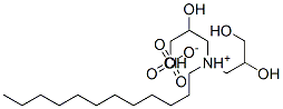 bis(2,3-dihydroxypropyl)dodecylammonium perchlorate 结构式