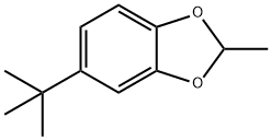 2-methyl-5-tert-butyl-1,3-benzodioxole 结构式