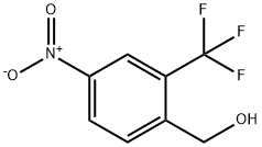 4-硝基-2-(三氟甲基)苄醇 结构式