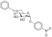 p-Nitrophenyl 4,6-Benzylidene-α-D-glucopyranoside 结构式