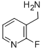 2-氟-3-吡啶甲基甲胺 结构式
