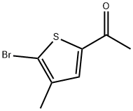 2-乙酰基-5-溴-4-甲基噻吩 结构式