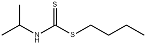 butyl isopropyldithiocarbamate  结构式