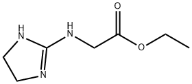 Glycine,  N-(4,5-dihydro-1H-imidazol-2-yl)-,  ethyl  ester 结构式