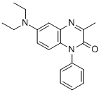 2(1H)-QUINOXALINONE, 6-(DIETHYLAMINO)-3-METHYL-1-PHENYL- 结构式