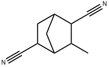 Bicyclo[2.2.1]heptane-2,5-dicarbonitrile,  3-methyl- 结构式