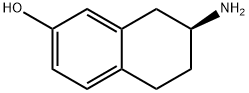 (S)-2-氨基-7-羟基四氢化萘 结构式