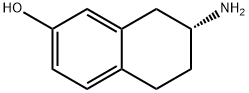 (R)-2-氨基-7-羟基四氢化萘 结构式