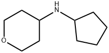 N-环戊基-四-2H-吡喃-4-胺 结构式