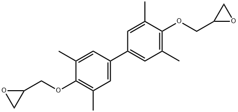 3,3'5,5'-四甲基联苯双酚二缩水甘油醚 结构式