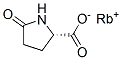 rubidium 5-oxo-L-prolinate 结构式