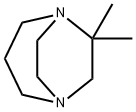 1,5-Diazabicyclo[3.2.2]nonane,  6,6-dimethyl- 结构式