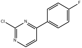 2-氯-4-(4-氟-苯基)-嘧啶 结构式