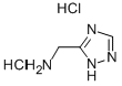 3-氨乙基-[1,2,4]三唑双盐酸盐 结构式