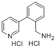 1-(2-吡啶-3-基苯基)甲胺盐酸盐 结构式