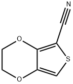 2H,3H-噻吩并[3,4-B][1,4]二氧杂环己烯-5-甲腈 结构式