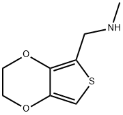 1-(2,3-二氢噻吩并[3,4-B][1,4]二噁英-5-基)-N-甲基甲胺 结构式