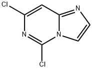5,7-二氯咪唑并[1,2-C]嘧啶 结构式