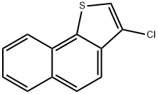 3-CHLORONAPHTHO[1,2-B]THIOPHENE 结构式