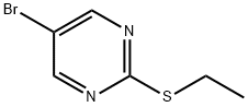 5-BROMO-2-(ETHYLTHIO)PYRIMIDINE 结构式