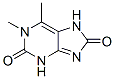 1H-Purine-2,8(3H,7H)-dione,  1,6-dimethyl- 结构式