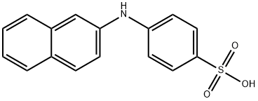 4-(2-萘氨基)苯磺酸 结构式