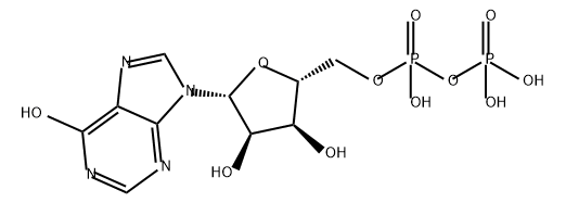 肌苷-5'-二磷酸 (IDP) 结构式