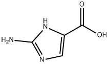 2-氨基-1H-咪唑-4-羧酸 结构式