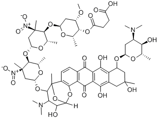 decilorubicin 结构式