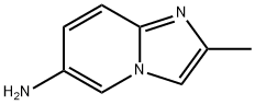 2-甲基咪唑并[1,2-A]吡啶-6-氨 结构式