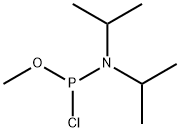 氯(二异丙基氨基)甲氧基膦 结构式