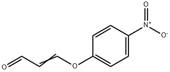 3-(4-nitrophenoxy)acrolein 结构式